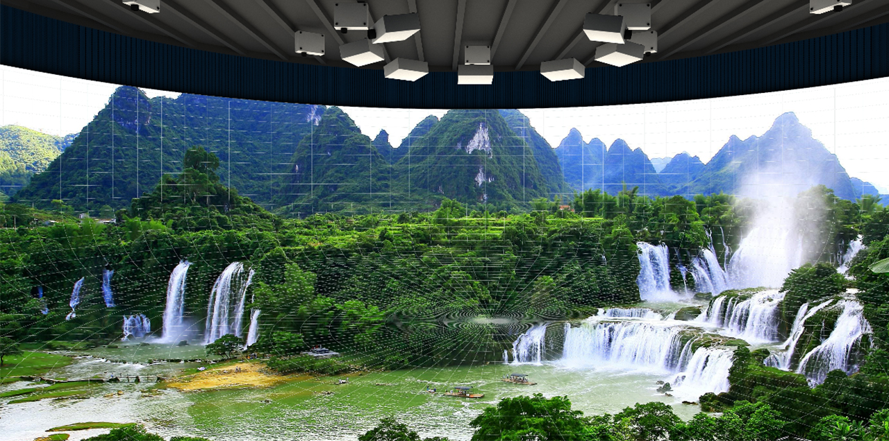 广西规划馆3D影院VR旅游改造